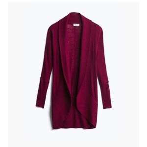 Stitch Fix RD Style Cranberry drape cardigan Size L